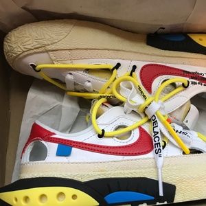 Nike Blazer Low Off-White University Red
